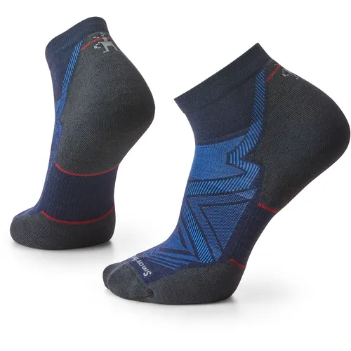 Smartwool Herren Run Targeted Cushion Ankle Socken (Größe 38 , blau)