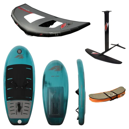 F2 Set Glide Surf Air 120L mit LTD Allround Foil 2000 von F2