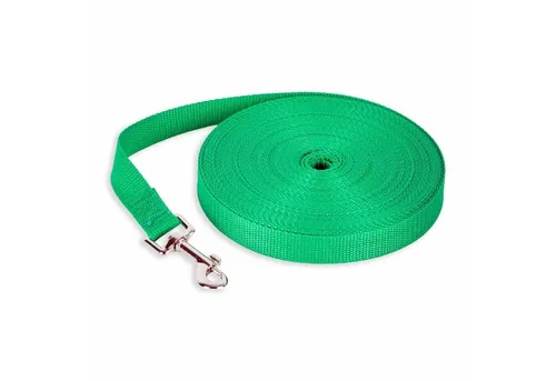 Monkimau Hundeleine Schleppleine für Hunde - Laufleine 5 bis 50m, Nylon (Packung)