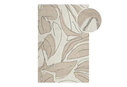 Wecon home Teppich Tunia, handgefertigt und floral von Wecon home