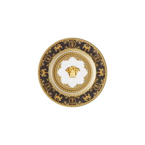 Versace Rosenthal - Flache Platte 18cm Baroque Schwarz Versace - I Love Baroque