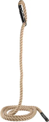 RP05 LINA DO WSPINACZKI HMS - Beige Camping Hängematte, ideal für entspannte Stunden in der Natur und einfach aufzuhängen.