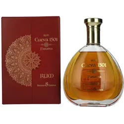Ron Cueva 1501 Sistema 8 Solera Panama Rum 0,7l Geschenkbox