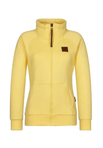 Naketano Damen Sweatjacke Monsterb in ed Yellow Melange, Größe XL - Stylische Damen-Sweatjacke mit Kapuze für Alltag und Freizeit. Der hochwertige Materialmix sorgt für Komfort und Langlebigkeit. Ideal kombinierbar und praktisch im Einsatz – ein Must-Have für jede Garderobe.