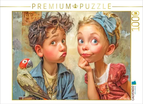 CALVENDO Puzzle Amüsante Karikaturen 1000 Teile – Humorvolles Puzzle-Vergnügen