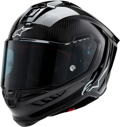 Alpinestars Supertech S-R10 Solid Integralhelm in schwarz von Alpinestars