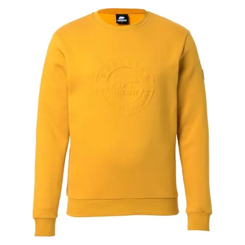 FORSBERG Sweatshirt mit 3D Brustlogo, Farbe:gelb, Größe:XXL von Forsberg