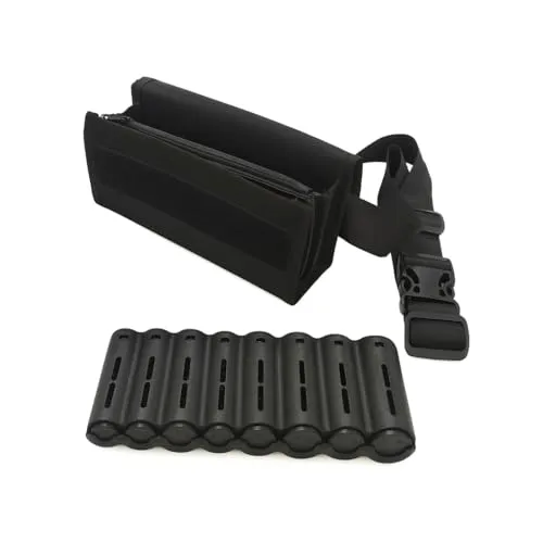 Münzspender für Euro, Münzen mit Gürtel und Euro und Münzsortierer, Münzspender, ellnertasche Kellnerbörse mit Fach Euro, Geldwechsler, Tragegurt(schwarzer Münzspender, 21,5 x 9,5 x 7 cm)