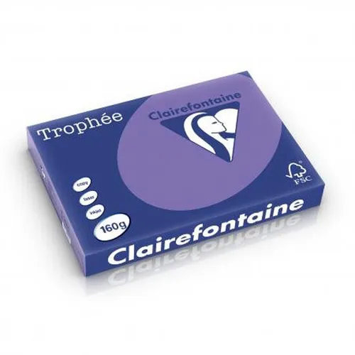 Clairefontaine Trophée Kopierpapier A3, 160g, Violett in lila von Clairefontaine
