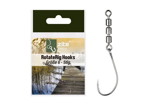 Zite Forellenhaken Rotate Rig Hooks von Zite