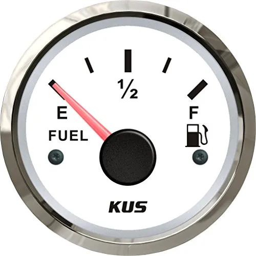 KUS Ölstandsanzeige, Messgerät, 240-33 Ohm, mit Hintergrundbeleuchtung, 12 V/24 V, 52 mm