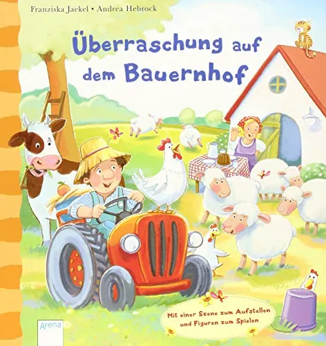 Überraschung auf dem Bauernhof: Mit einer Szene zum Aufstellen und Figuren zum Spielen