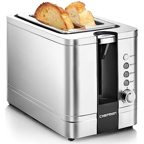 Chefman Edelstahl-Toaster für 2 Scheiben