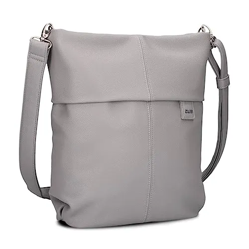 Zwei Damen Handtasche Mademoiselle.M M12 Umhängetasche - Geräumige Umhängetasche für DIN-A4-Dokumente, mit Schlüsselring und Geheimfach für sichere Aufbewahrung - ideal für Beruf und Studium.