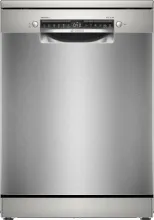 SMS4EVI08E Geschirrspüler 60cm Edelstahl - Geschirrspüler mit AntiFingerPrint-Oberfläche und HomeConnect für smartes Steuern, ideal für moderne Küchen.