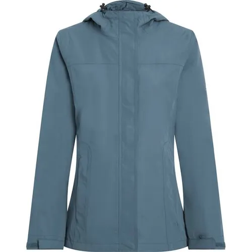 McKINLEY Damen Funktionsjacke Carlide W - Die McKINLEY Carlide W Funktionsjacke ist ideal für Outdoor-Aktivitäten. Mit AQUAMAX-Technologie und einer Wassersäule von 10.000 mm schützt sie vor Regen und Wind, während die atmungsaktive Ausstattung für Komfort sorgt.