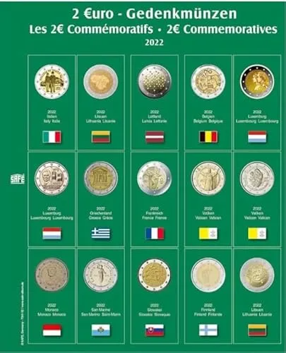 SAFE 7341-32 Premium Nachtragsblatt 2022 für das Album 7341 (7341-32)