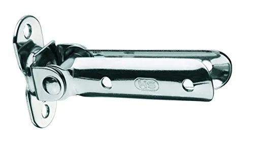 Ruderpinnenbeschlag - ø 16 mm, Grundplatte