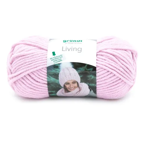 Gründl Wolle Living 100 g rose