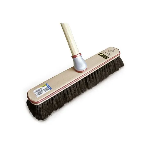 Peggy Perfect Laminat- und Parkettbesen mit Maisborsten und Bambusgriff, inkl. Kehrschaufel für Laminat- und Holzböden
