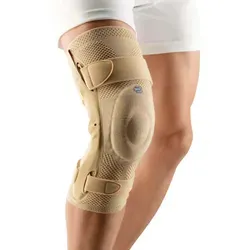 Bauerfeind Kniebandage GenuTrain S Pro beige Gr. 1