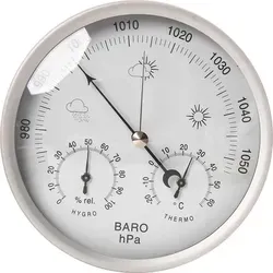Analoge Wetterstation – 3-in-1 Wetterstation für Innen und Außen