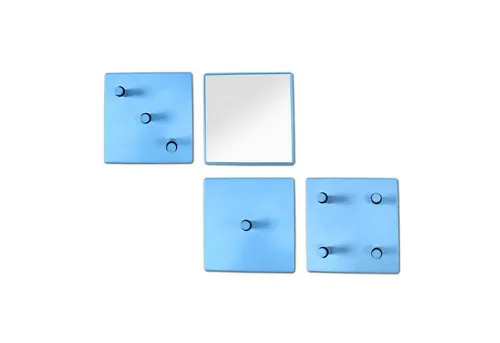 HAKU Garderobenset in blau von HAKU