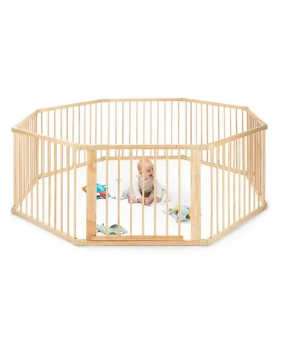 dibea Laufgitter für Baby Kleinkind in beige von dibea