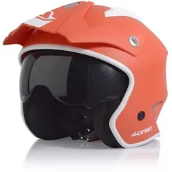 Acerbis Aria Jethelm, weiss-orange, Größe XS für Männer in orange von Acerbis