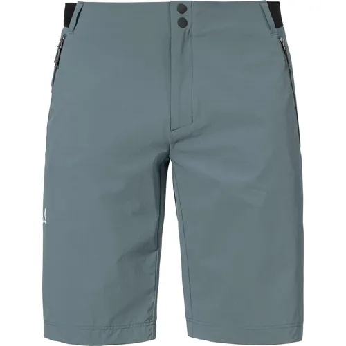 Schöffel Shorts Style Blaustein Men grau (9405) 54 - Herren Outdoor Shorts aus recyceltem Nylon, ideal für Wanderungen. Bieten höchsten Komfort mit 4-Wege-Stretch, hohem Feuchtigkeitstransport und zwei sicheren Reißverschlusstaschen.