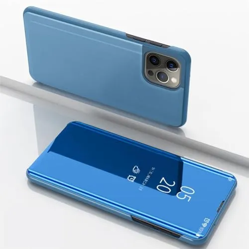 König Design Handyhülle für Apple iPhone 15 Pro Max Hülle, Schutzhülle für Apple iPhone 15 Pro Max Wallet Flip Case Standfunktion Klapphülle für Apple iPhone 15 Pro Max Cover (Blau)