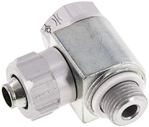 GRLA-1/8-PK-6-B (151168) Drossel-Rückschlagventil Ventilfunktion:Abluft-Drossel-Rückschlagfunktion