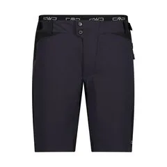 CMP Herren Fahrradhose Short Free Bike Bermuda mit Innenmesh 33C6867 grau 46 - Bequeme Fahrradhose für Radsport mit CMP DRY FUNCTION für optimalen Tragekomfort. Ideal für lange Fahrten und vielseitige Einsatzmöglichkeiten.