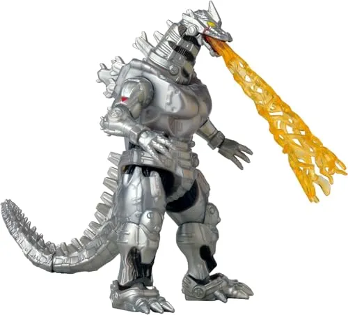 Godzilla Actionfigur - Mecha Godzilla 2002 - Actionfigur aus PVC, ca. 16 cm groß, voll beweglich und detailreich, ideal für Sammler und Fans des Godzilla-Franchises.