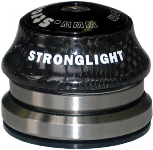 Stronglight Steuersatzleuchte aus Carbon 1 - Hochwertige Steuersatzleuchte aus Carbon für Fahrräder, leicht und stabil, ideal für den sportlichen Einsatz.
