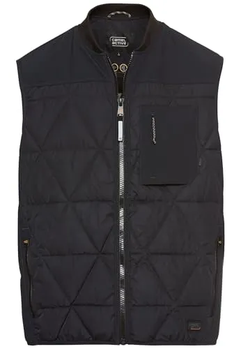 camel active Quilted Vest blau M (48)