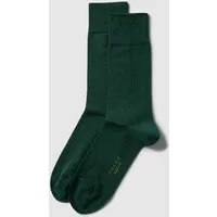 Falke Socken im 2er-Pack in Dunkelgruen, Größe 47-50