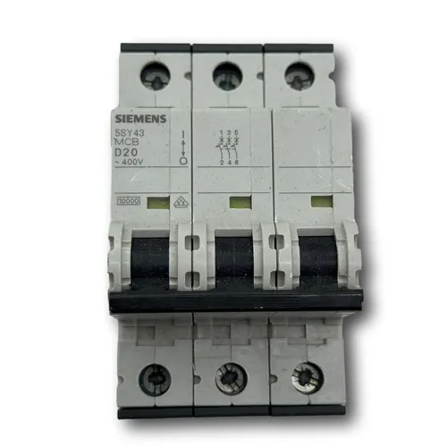 SIEMENS 5SY4325-7 Leitungsschutzschalter - Sonstiges Automations Equipment, 3-polig, 25A, bietet effektiven Personen- und Anlagenschutz durch sicheres Abschalten im Überlast- und Kurzschlussfall.