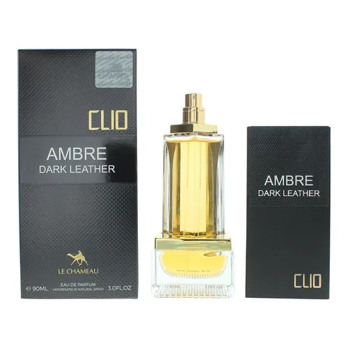 Le Chameau Clio Ambre Dark Leather Eau de Parfum 90 ml - Unisex Eau de Parfum, würziger und ledriger Duft, der Ihre Originalität unterstreicht und ideal für unkonventionelle Persönlichkeiten ist.