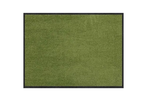 Salonloewe Fußmatte Salbei 60x85 cm - Tür- & Bodenmatten, waschmaschinengeeignet und ideal für drinnen und draußen, sorgt für saubere Eingänge und modernen Stil.