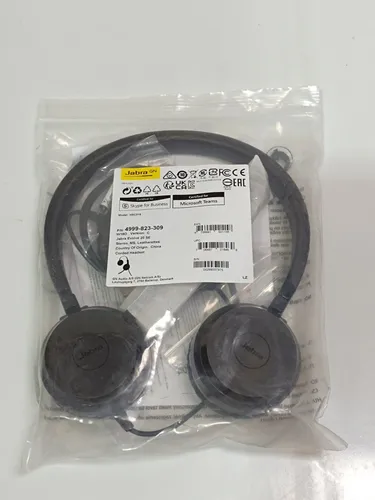 Jabra Evolve 20 Special Edition MS Duo USB - Hochwertige Kunstleder-Kopfhörer, ideal für konzentriertes Arbeiten und klare Kommunikation
