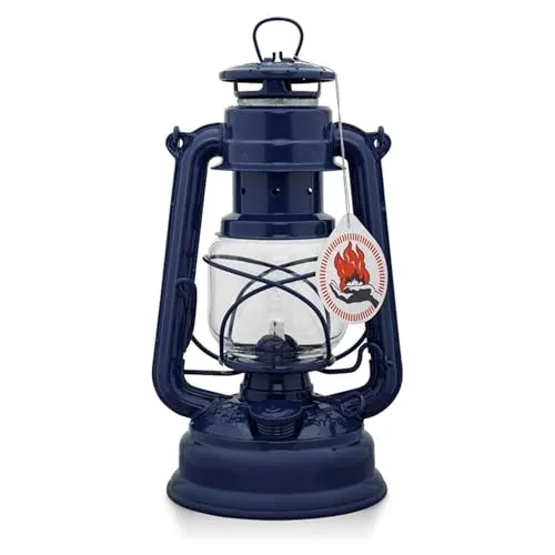 Feuerhand Sturmlaterne 276 Kobaltblau von Feuerhand