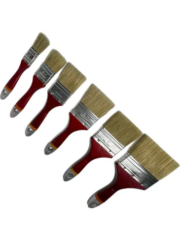 Malerpinsel Set 144 tlg - Profi Lasurpinsel 25-100mm - 144-tlg. Profi Maler- und Lackier-Pinsel Set für vielseitige Anwendungen. Ergonomische Form und Naturborsten sorgen für präzise Farbabgabe und hohe Stabilität, ideal für Heimwerker und Profis.
