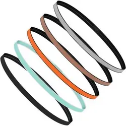 URAQT Sport Stirnbänder Unisex 5er Set - Elastisch & Atmungsaktiv - Vielseitiges 5er Set Sport Stirnbänder in modischen Farben, ideal für alle Aktivitäten. Rutschfest und langlebig, passt sich perfekt an jede Kopfgröße an. Hochwertige Materialien sorgen für hohen Komfort und Funktionalität beim Training.