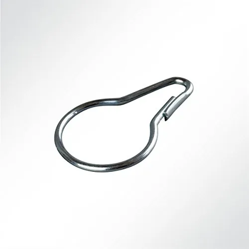 LYSEL® Birnenförmiger Druckring 25mm in Grau in grau von LYSEL