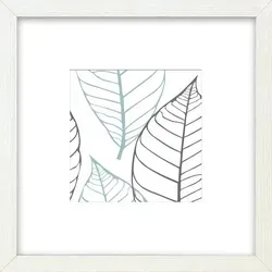 Bilderrahmen 23x23 cm Iceland – Weißer Holzwerkstoff