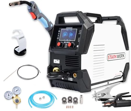 Produktbild Starkwerk Schutzgas Schweißgerät MIG/MAG 200 A mit Doppelpuls