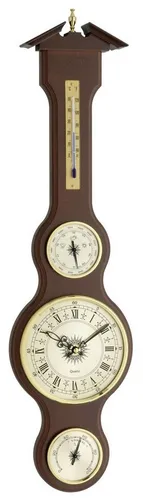 TFA Dostmann TFA 45.3004 Wetterstation aus Massivholz von TFA Dostmann