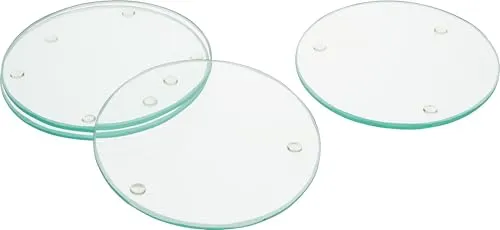 Glasuntersetzer & Bierdeckel Weiß von VBS