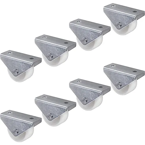 Gedotec Design Bockrollen mit Anschraubplatte | 8er Set